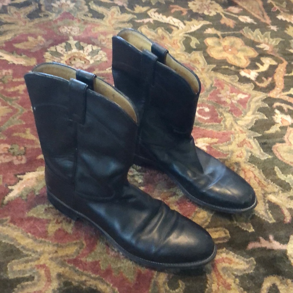 Black 6” High Dress Boot